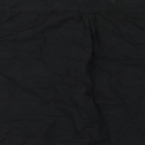 George Mens Black    Button-Up Size 2XL