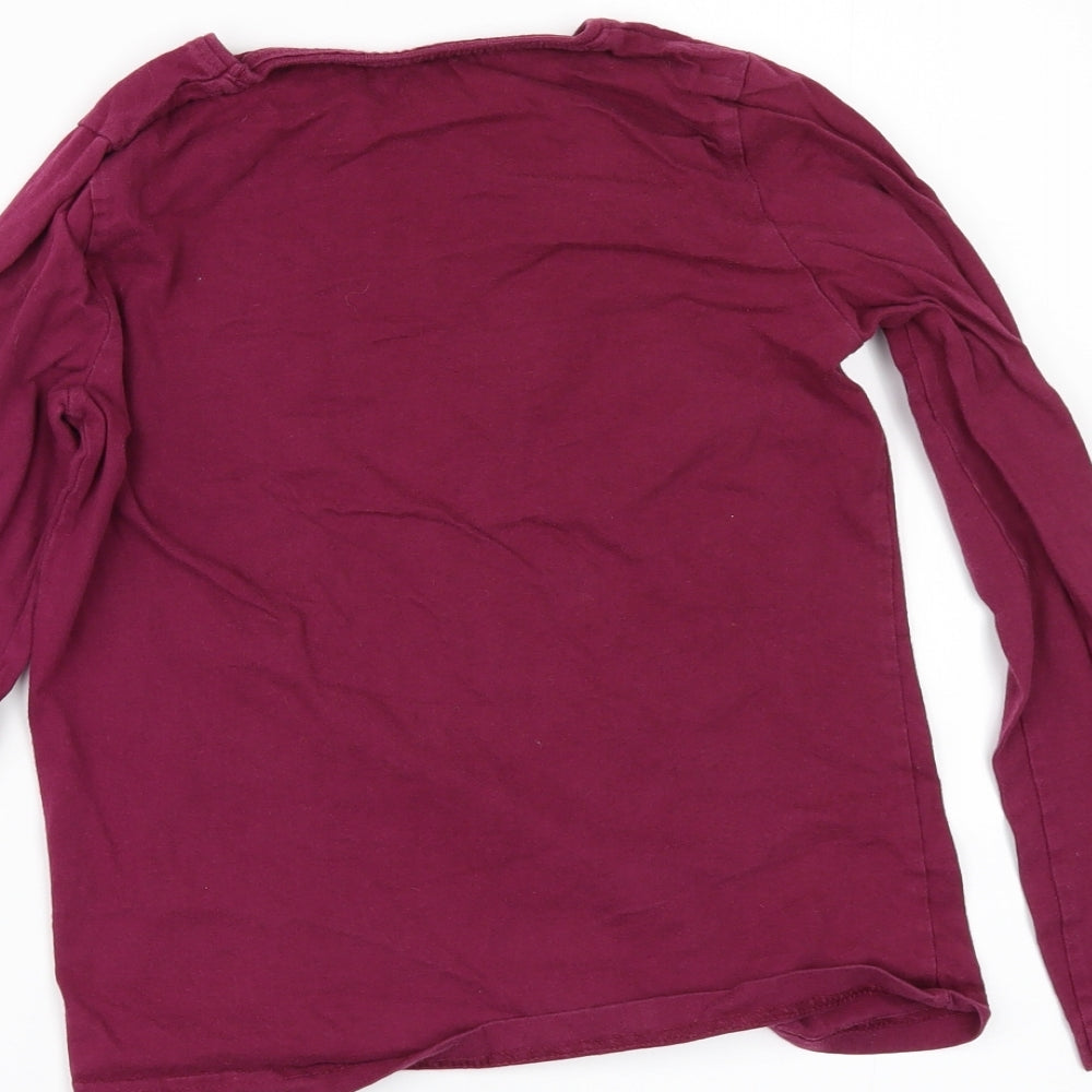 Primark Girls Red   Basic T-Shirt Size 9-10 Years