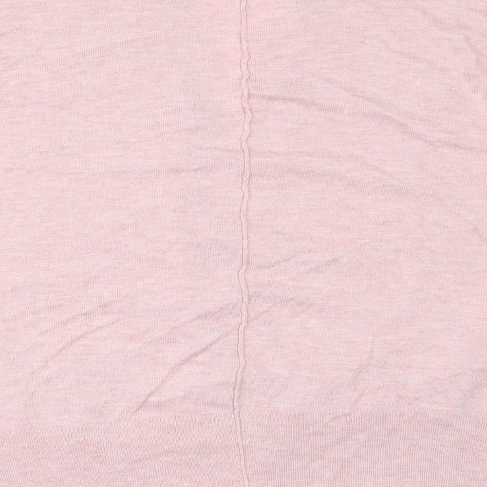 Nutmeg Womens Pink   Cardigan Jumper Size 10