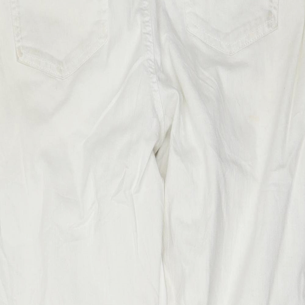 C&A Womens White  Denim Jegging Jeans Size 10 L29 in