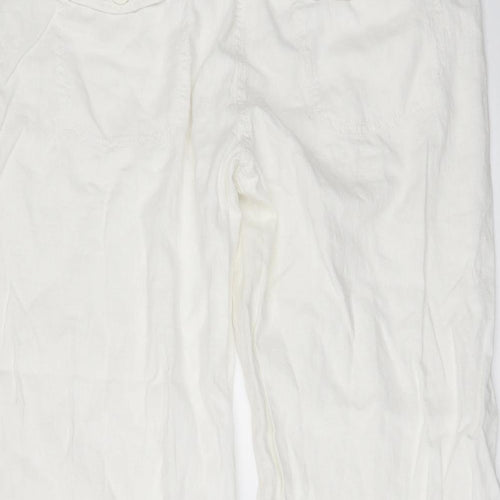 NEXT` Womens Ivory   Trousers  Size 10 L20 in