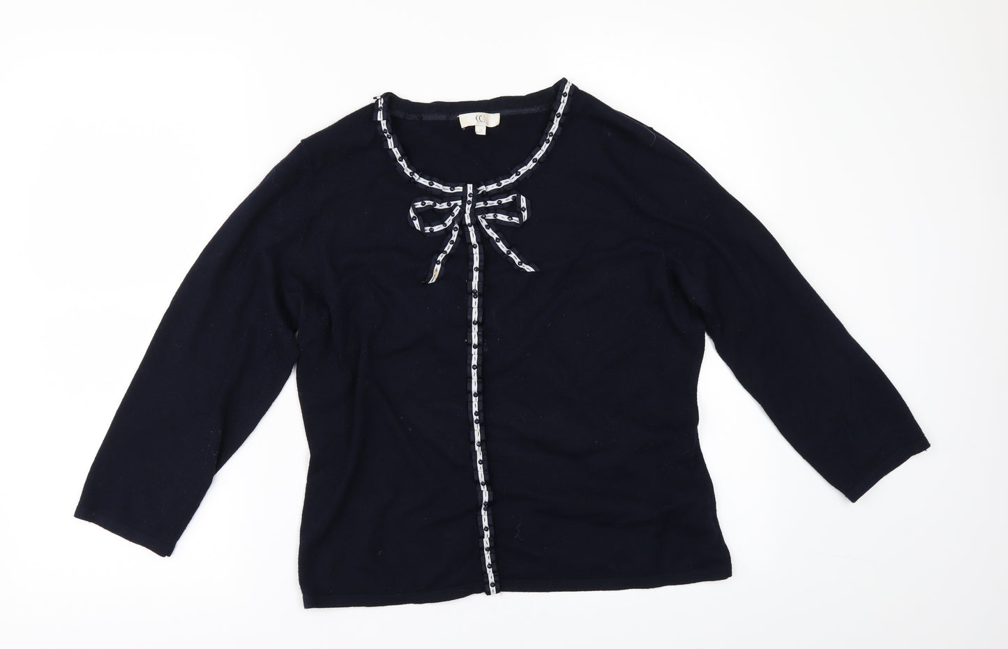 CC Womens Blue   Pullover Jumper Size M