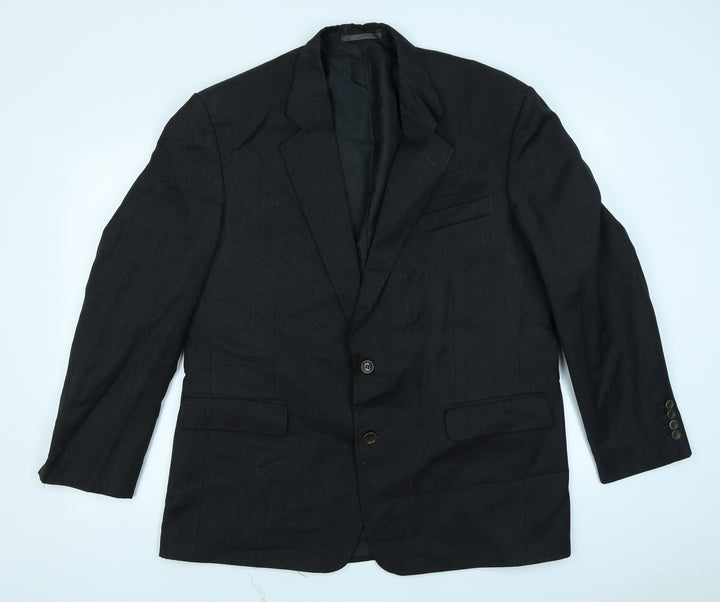 Greenwoods Mens Grey Jacket Blazer Size S