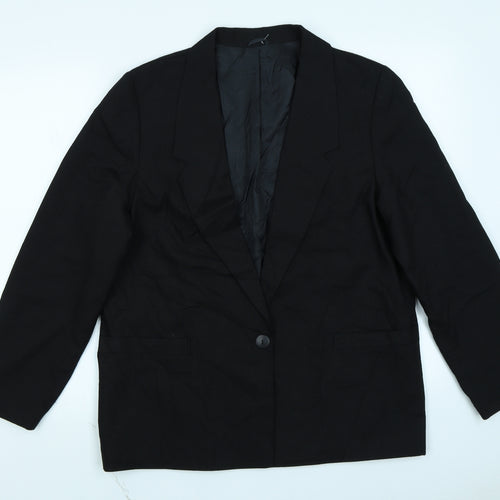 Debenhams Womens Black   Jacket Blazer Size 14