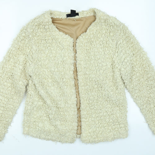 H&M Womens Ivory   Jacket  Size S