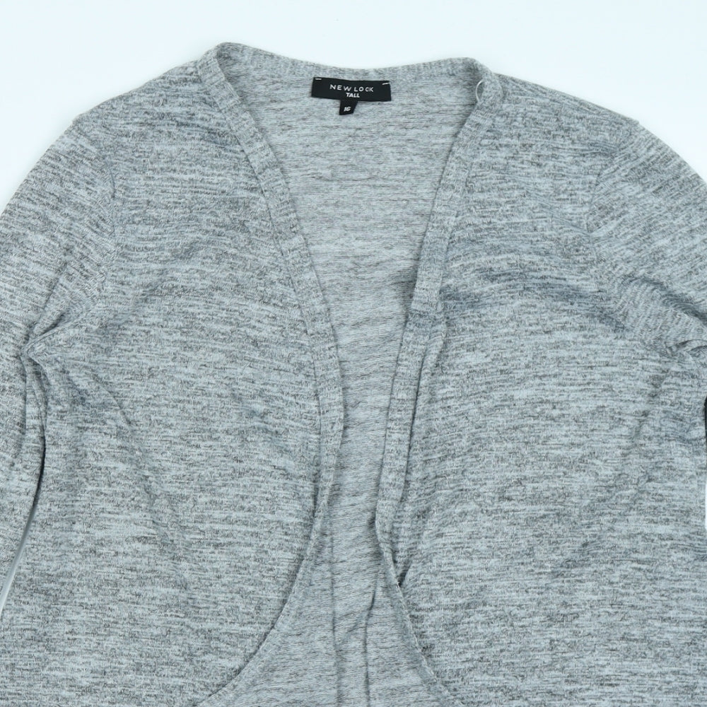 New Look Womens Grey   Cardigan Jumper Size 16