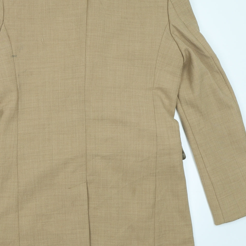 Zara Mens Brown   Jacket Blazer Size 36
