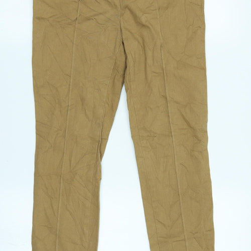 FOREVER 21 Womens Brown   Trousers  Size M L26 in