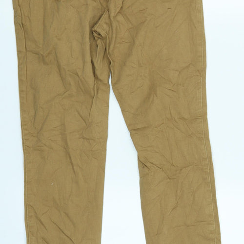 FOREVER 21 Womens Brown   Trousers  Size M L26 in