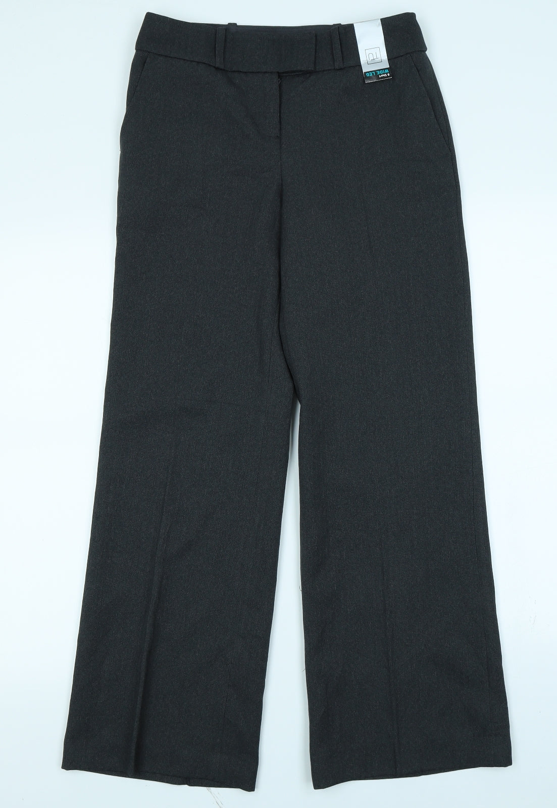 TU Womens Grey   Trousers  Size 8 L27 in