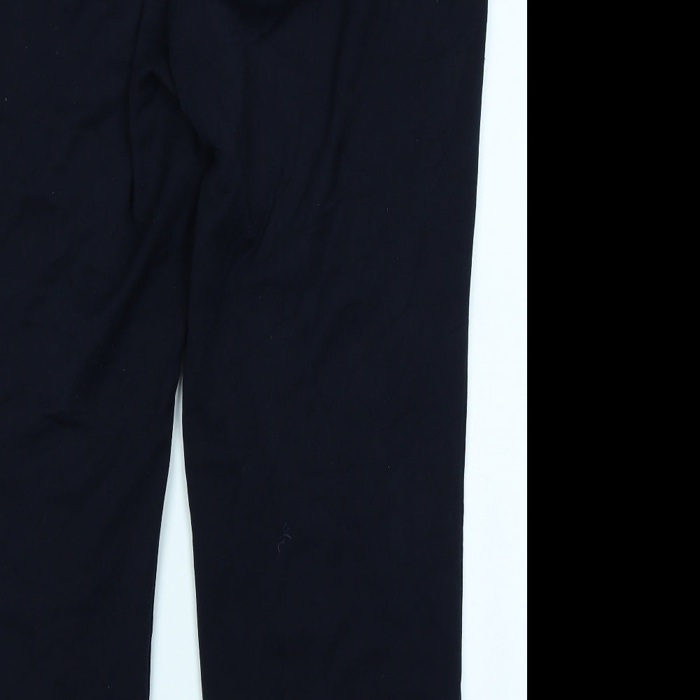 M&S Collection Womens Blue   Trousers  Size 18 L27 in