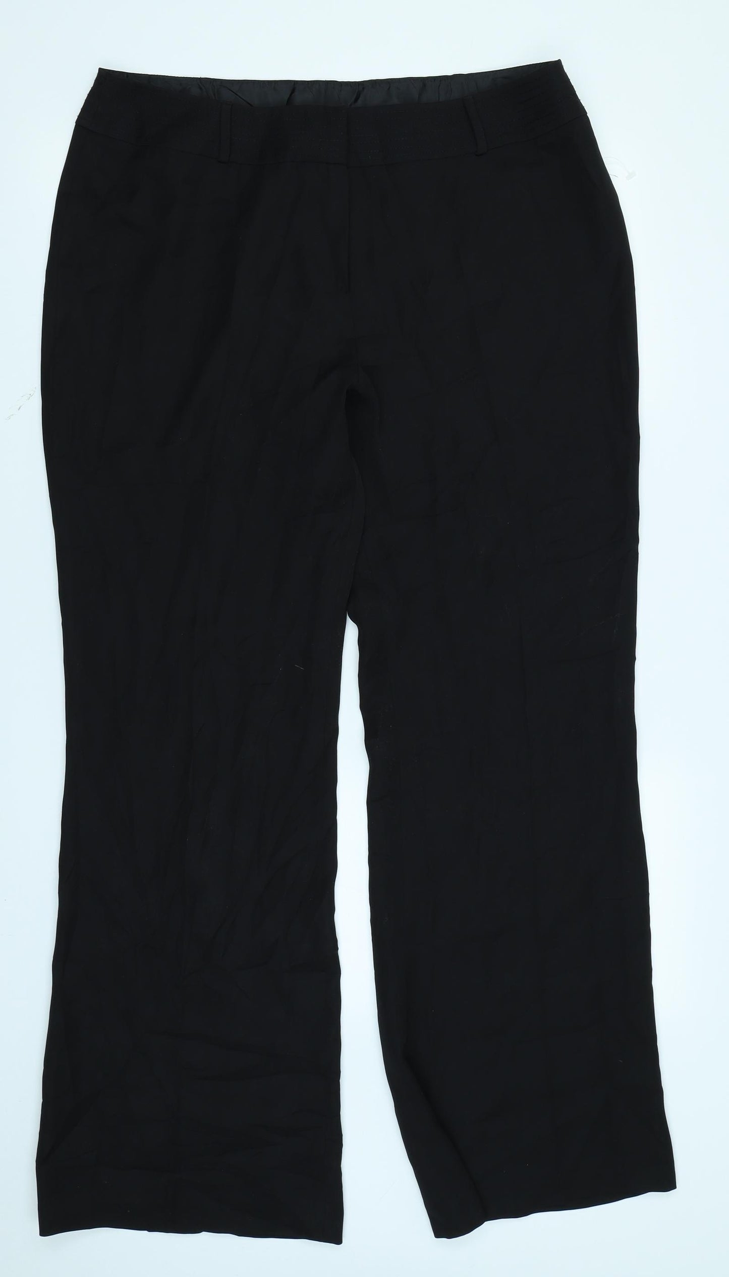 NL Collection Womens Black   Trousers  Size 18 L32 in