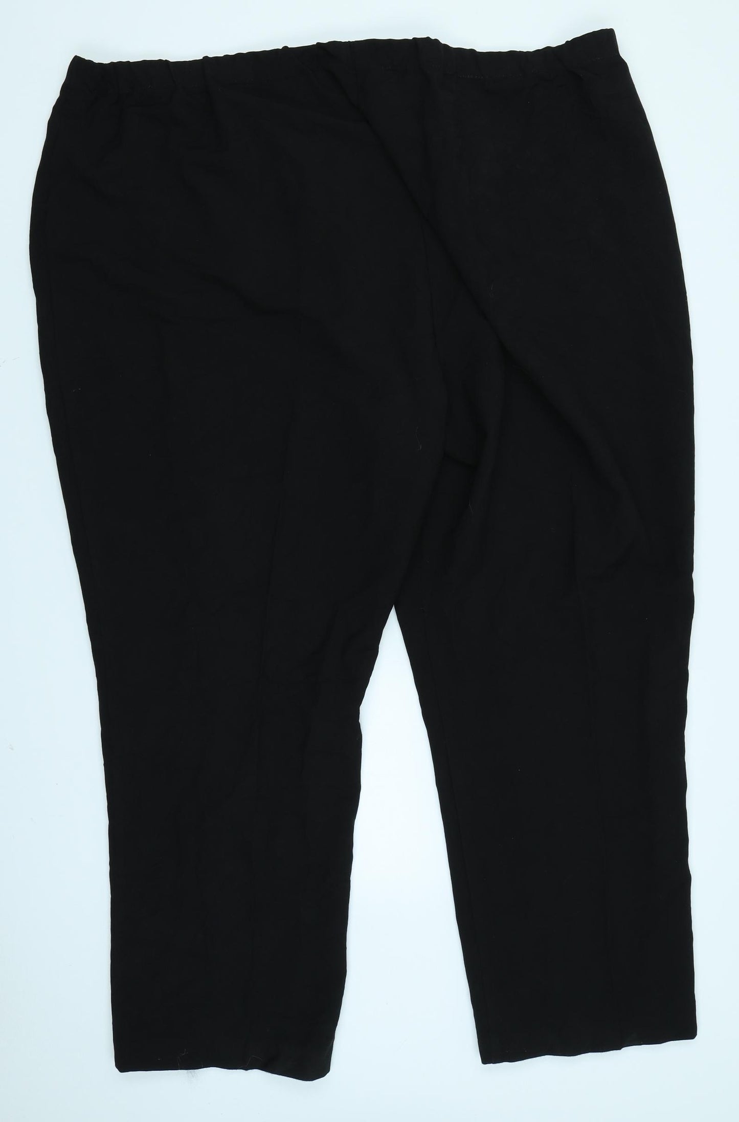 Julipa Womens Black   Trousers  Size 30 L28 in