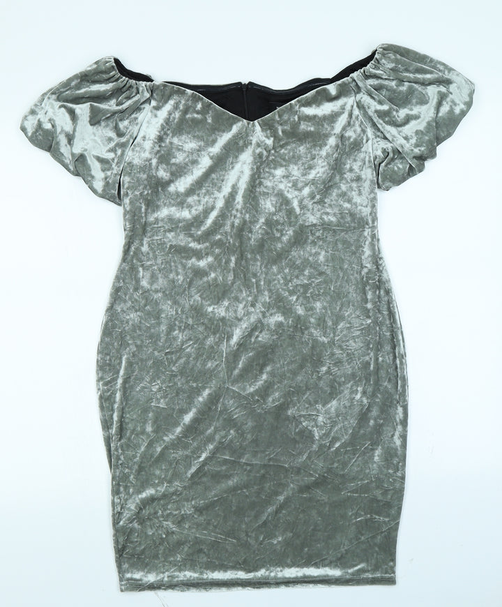 New ook Womens Green   Pencil Dress  Size 16