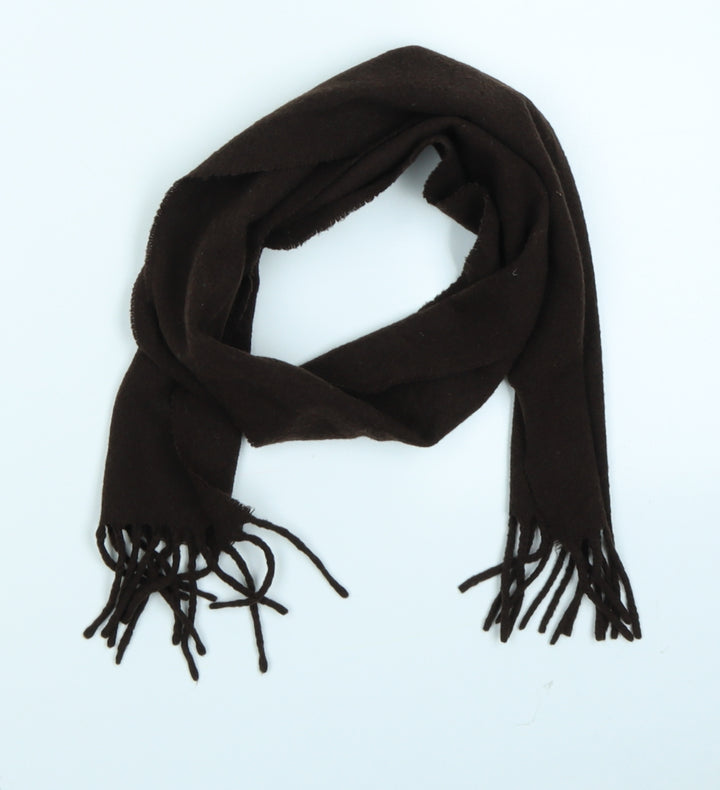 Preworn Unisex Brown Scarf