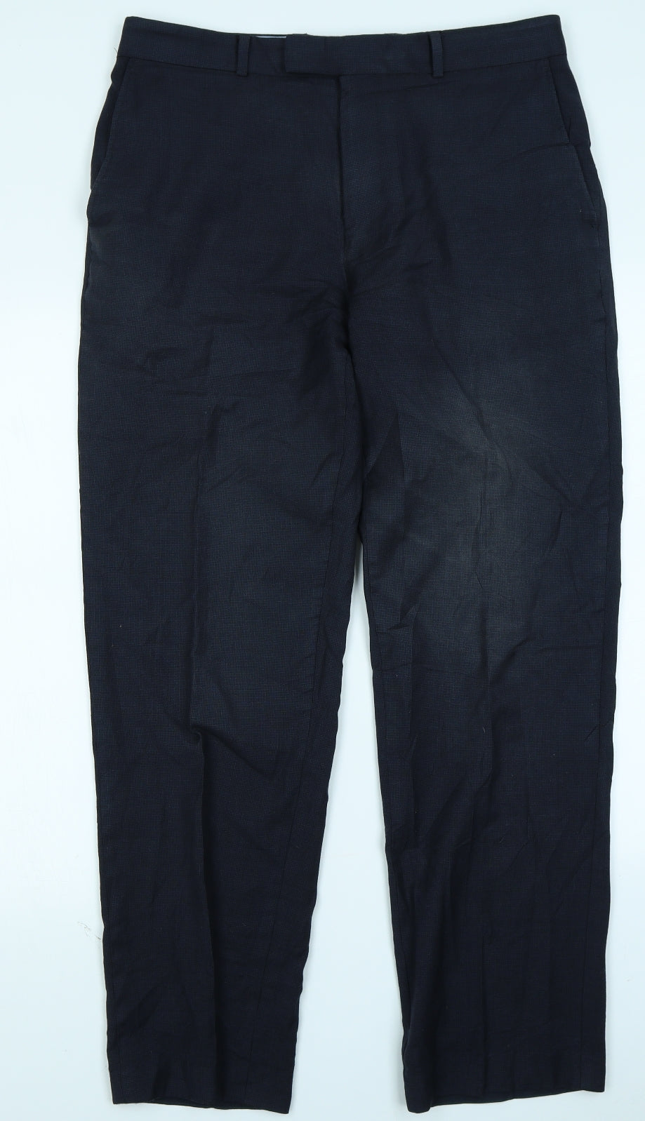 Chester Mens Blue   Trousers  Size 34 in L30 in