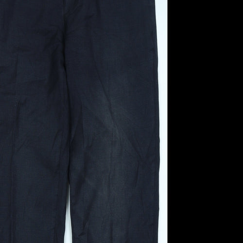 Chester Mens Blue   Trousers  Size 34 in L30 in