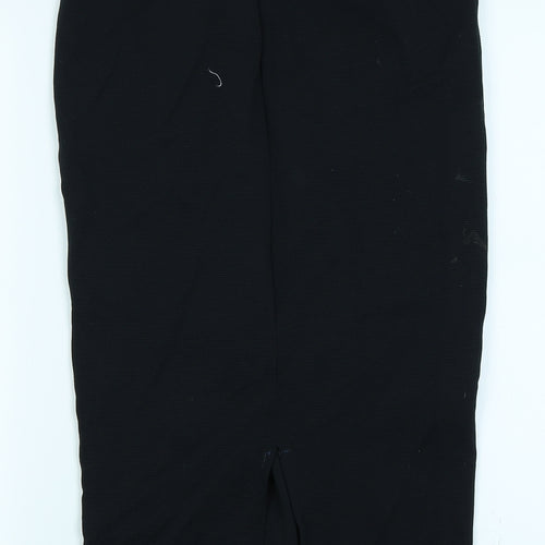 Miss Selfridge Womens Black   Straight & Pencil Skirt Size 12