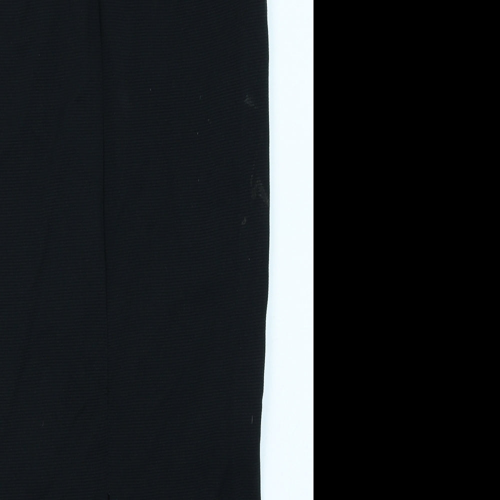Miss Selfridge Womens Black   Straight & Pencil Skirt Size 12