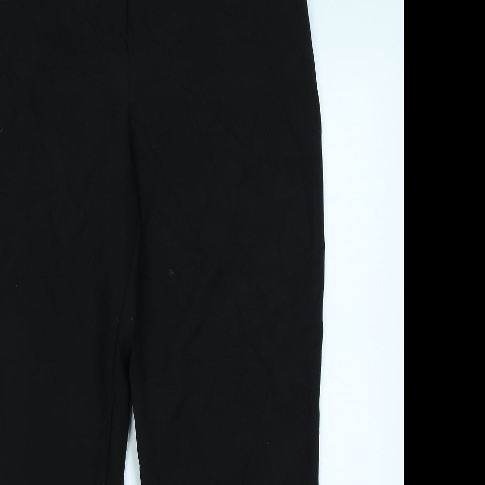 George Womens Black   Trousers  Size 14 L27 in