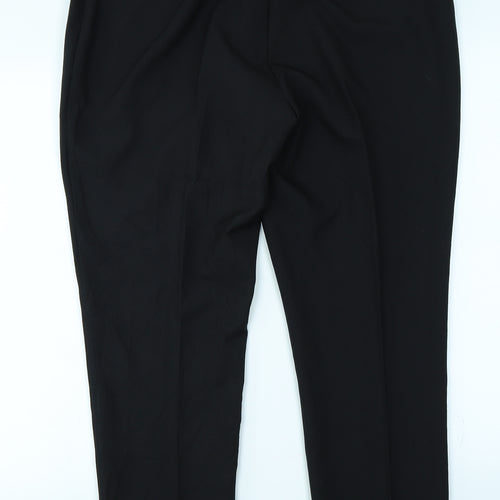 F&F Womens Black   Trousers  Size 16 L26 in
