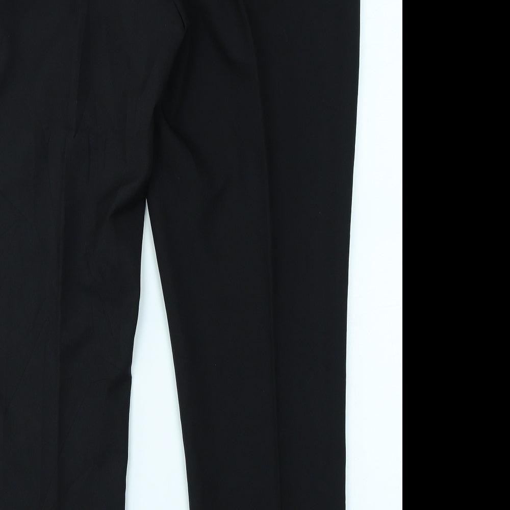 F&F Womens Black   Trousers  Size 16 L26 in
