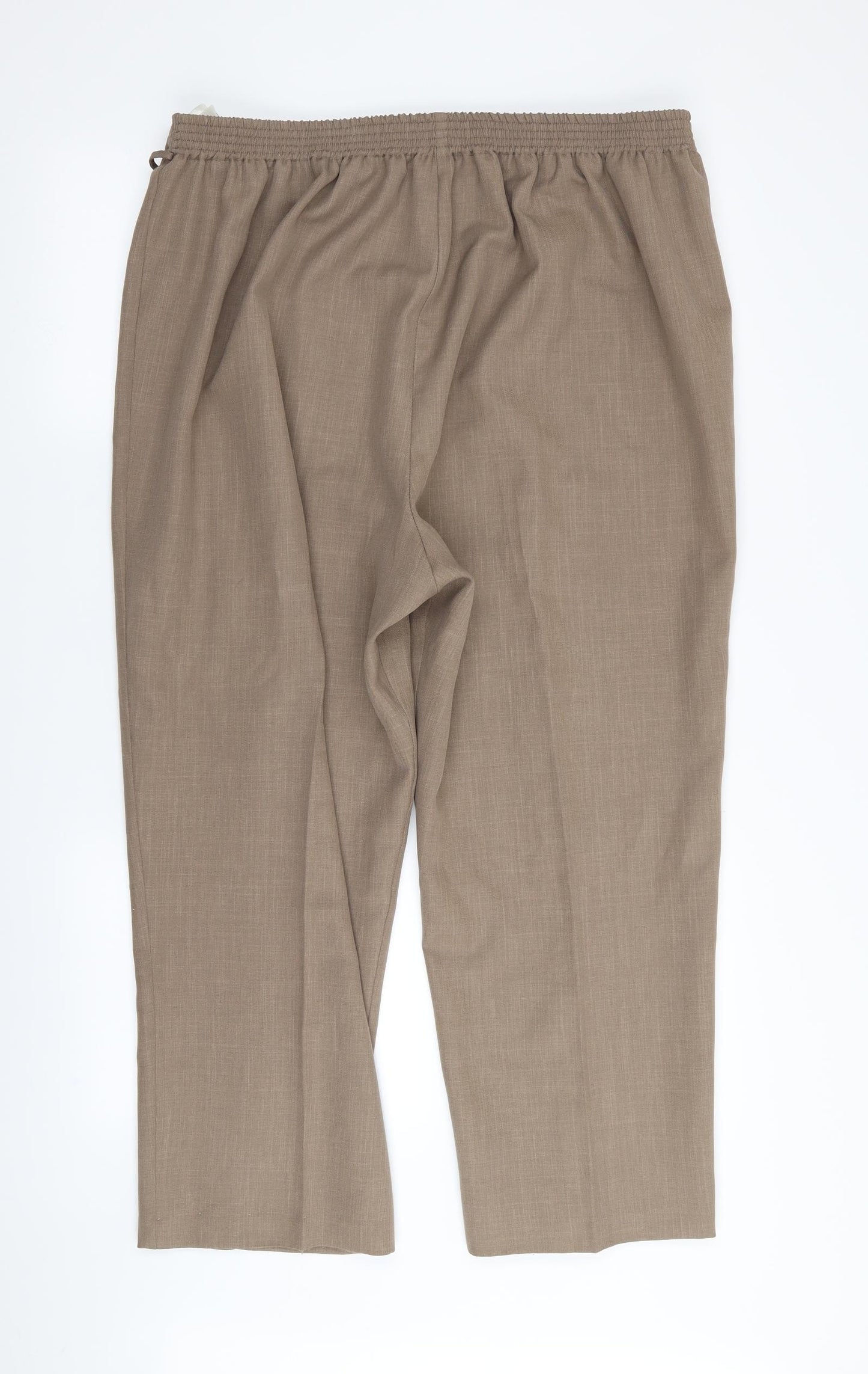 Berkertex Womens Brown   Trousers  Size 20 L24 in