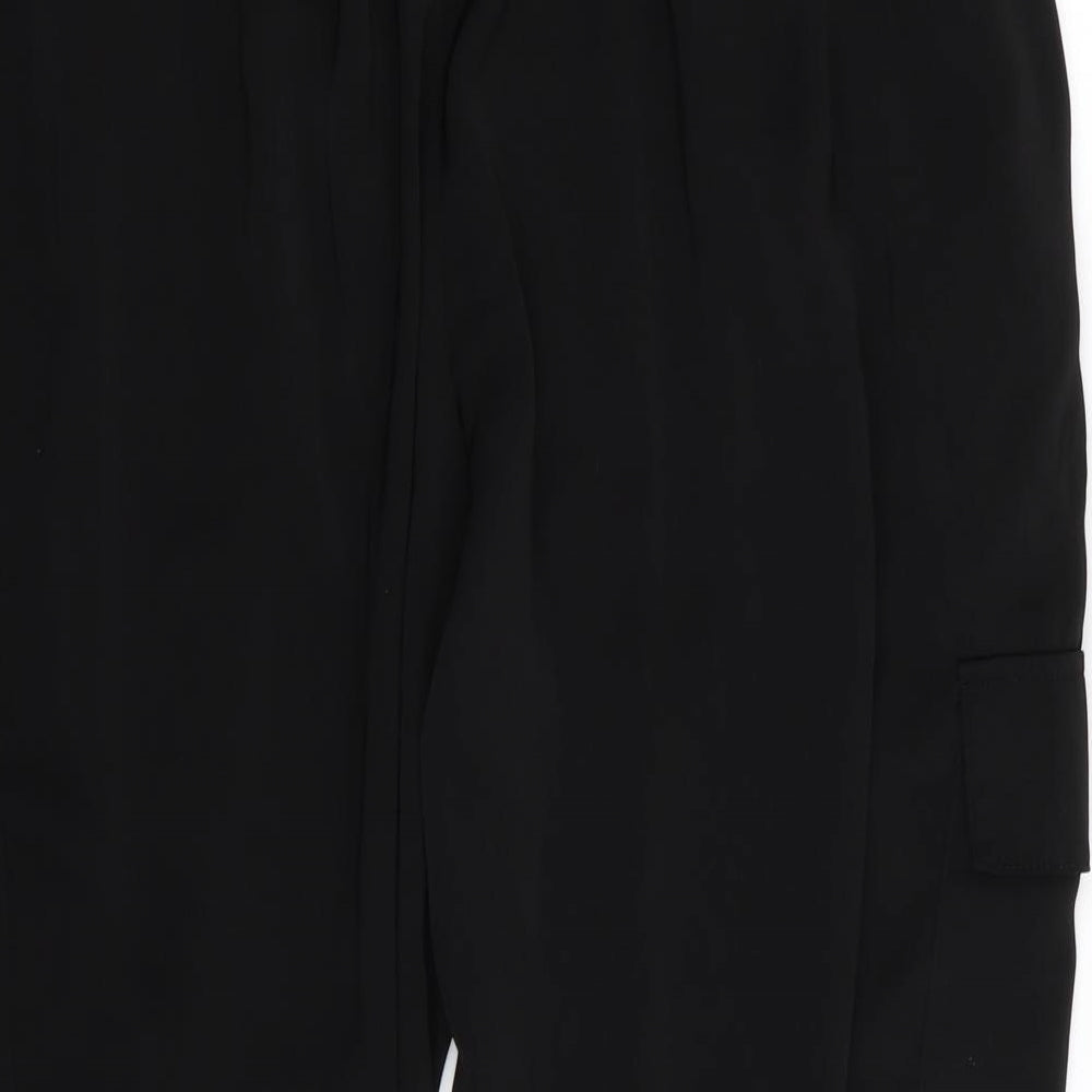 Preworn Womens Black   Capri Trousers Size 2XL L22 in
