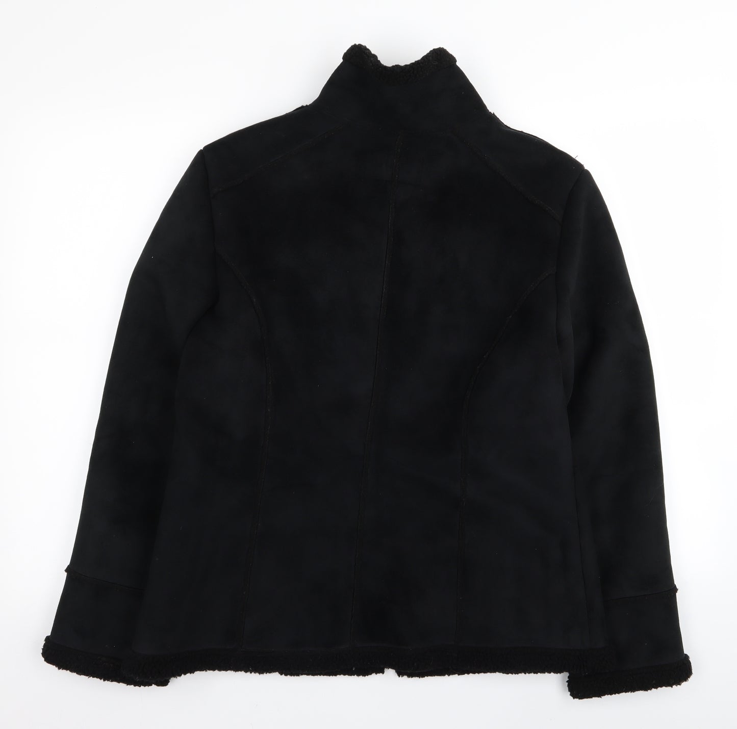Per Una Womens Black   Jacket Coat Size M