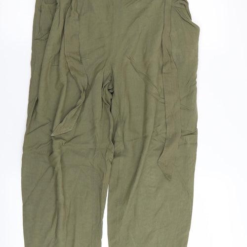 New Look Womens Green   Trousers  Size 10 L25 in