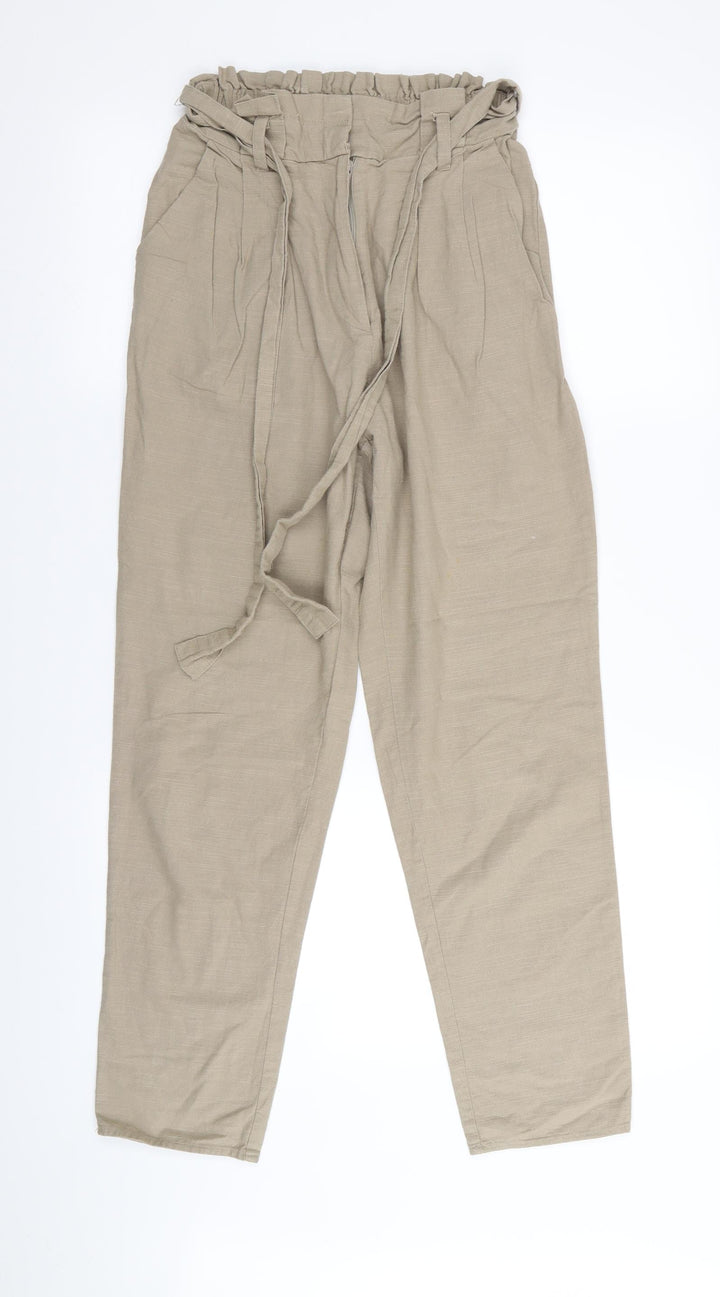 Charlotte Russe Womens Beige   Trousers  Size XS L26 in