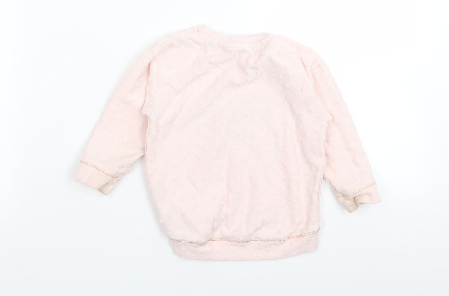 River Island Girls Pink   Pullover Jumper Size 6-9 Months