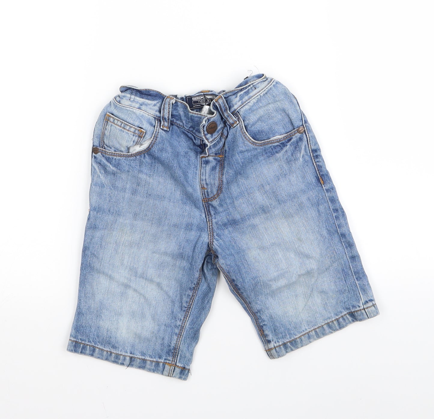 NEXT Boys Blue   Chino Shorts Size 5-6 Years
