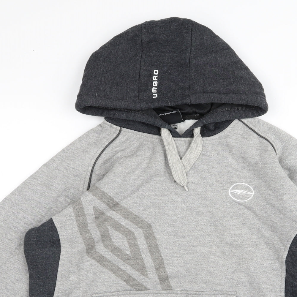Umbro Mens Grey   Pullover Jumper Size S