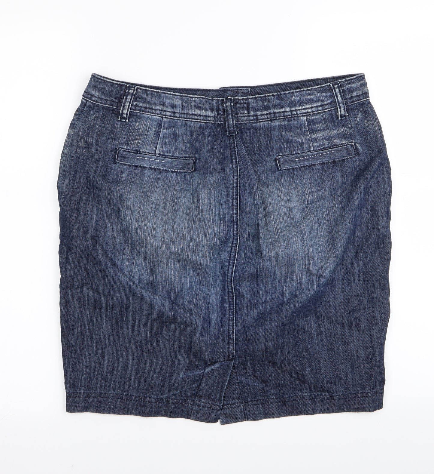 Oasis Womens Blue   A-Line Skirt Size 12