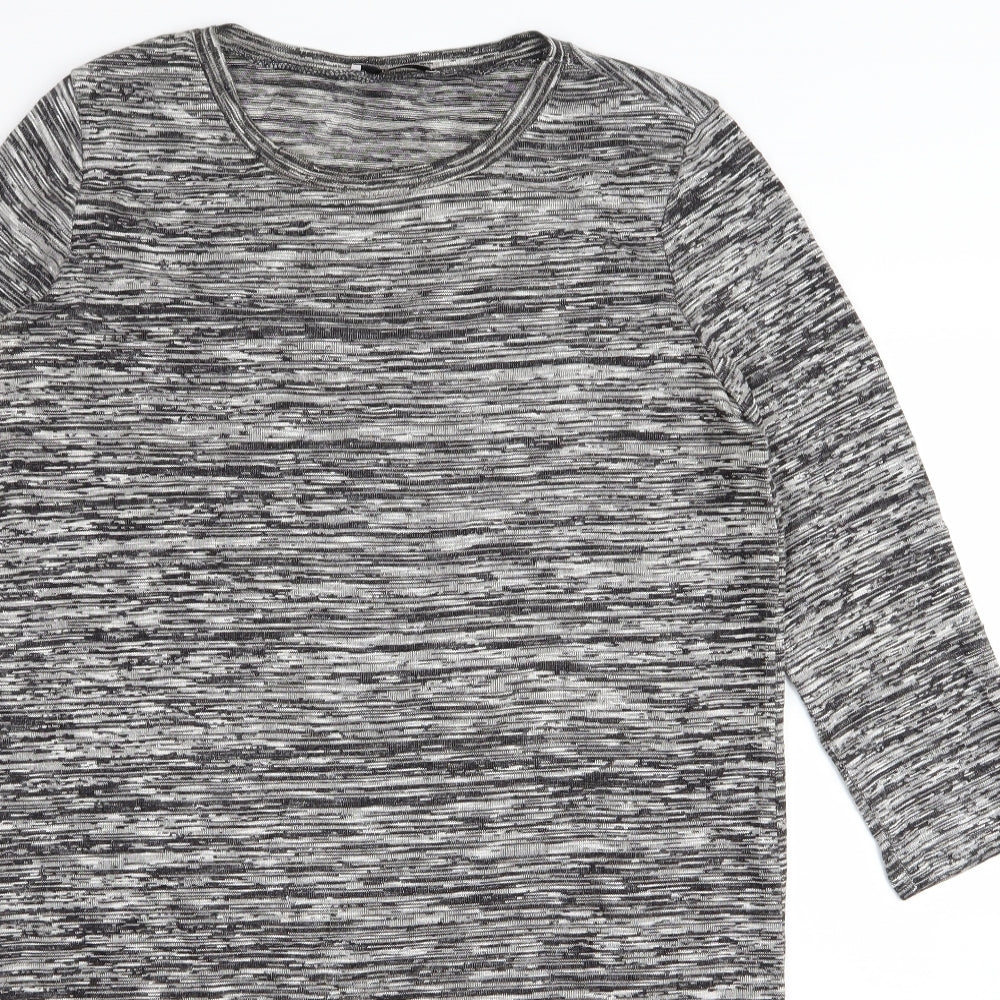 TU Womens Grey   T-Shirt Dress  Size 12