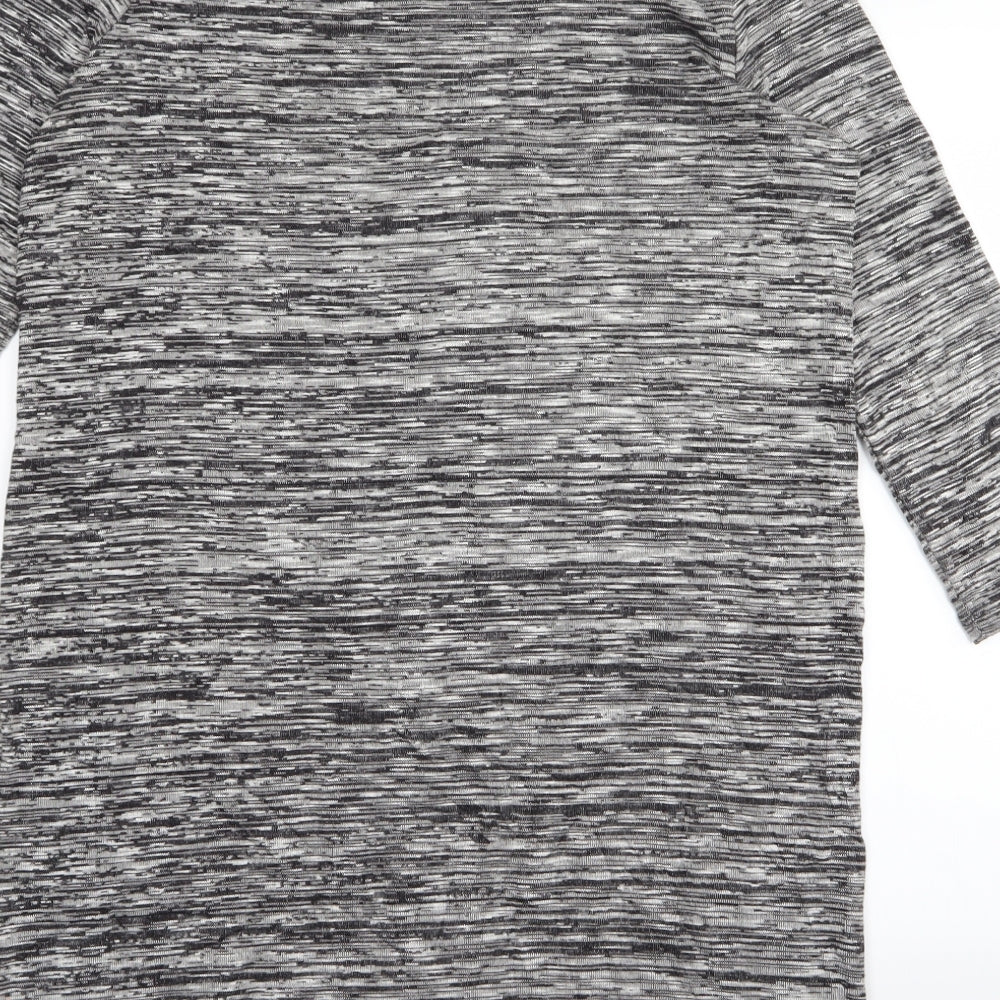 TU Womens Grey   T-Shirt Dress  Size 12