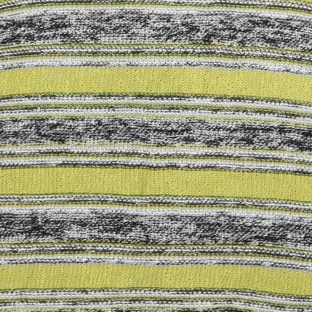 Per Una Womens Multicoloured Striped  Cardigan Jumper Size M
