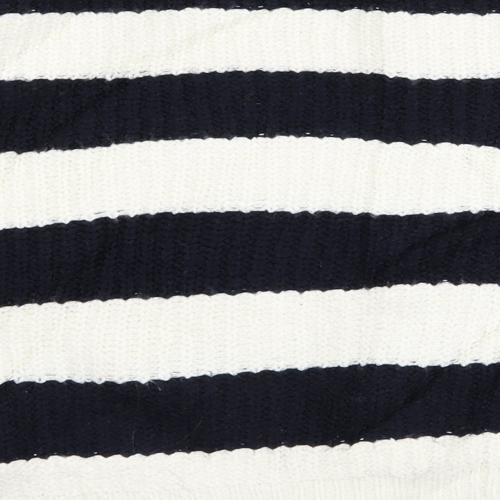 TU Womens Multicoloured Striped  Pullover Jumper Size 16