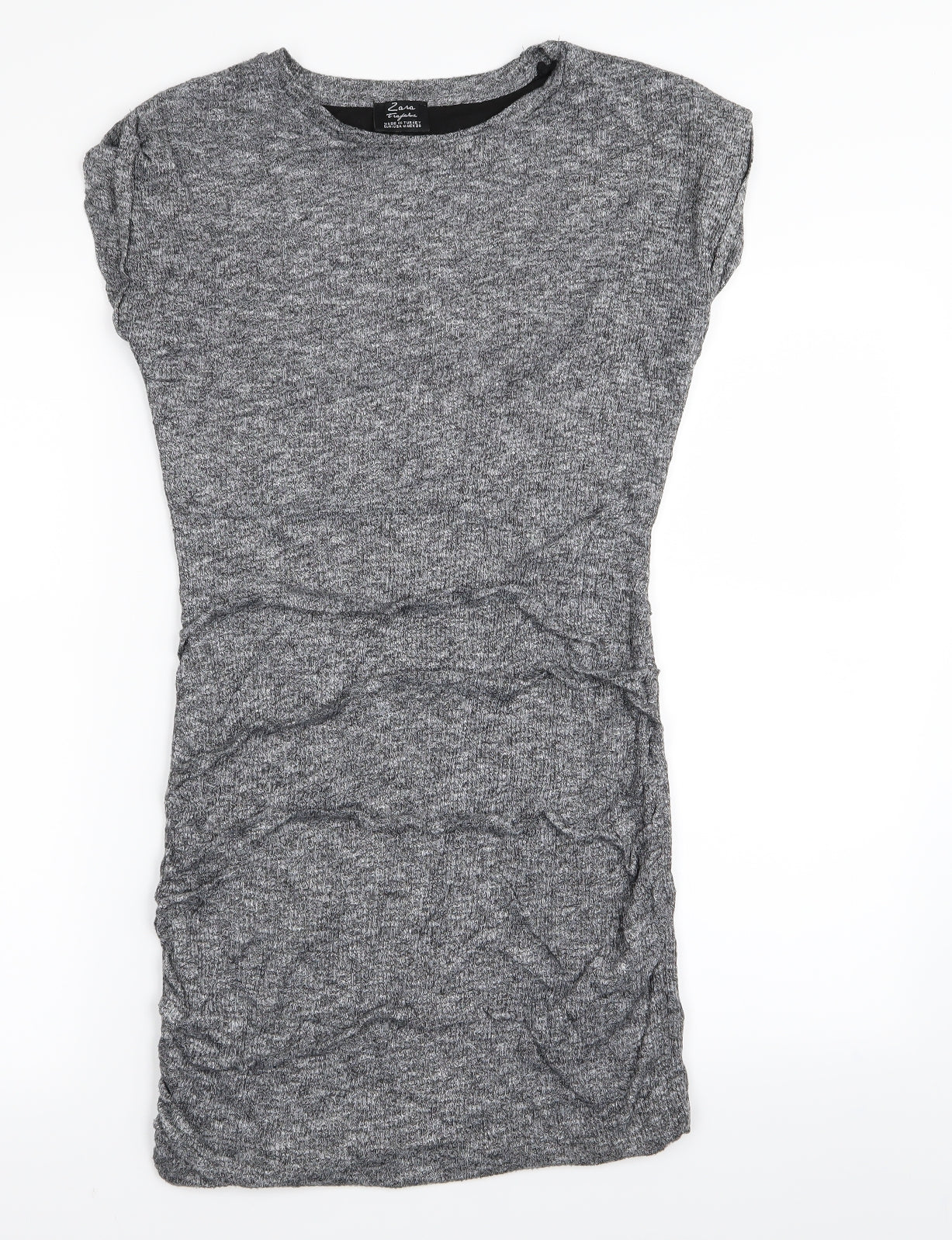 Zara Womens Grey   Pencil Dress  Size 12