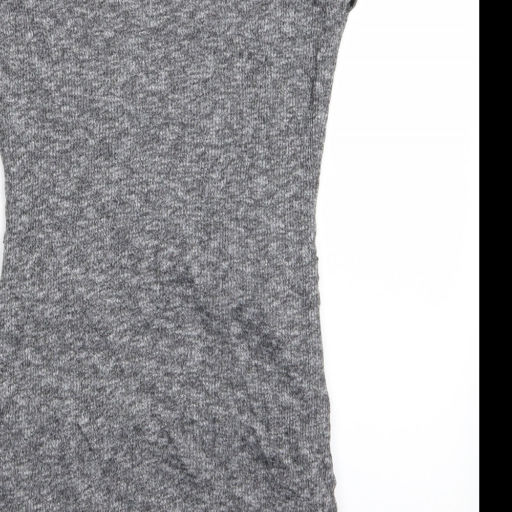 Zara Womens Grey   Pencil Dress  Size 12