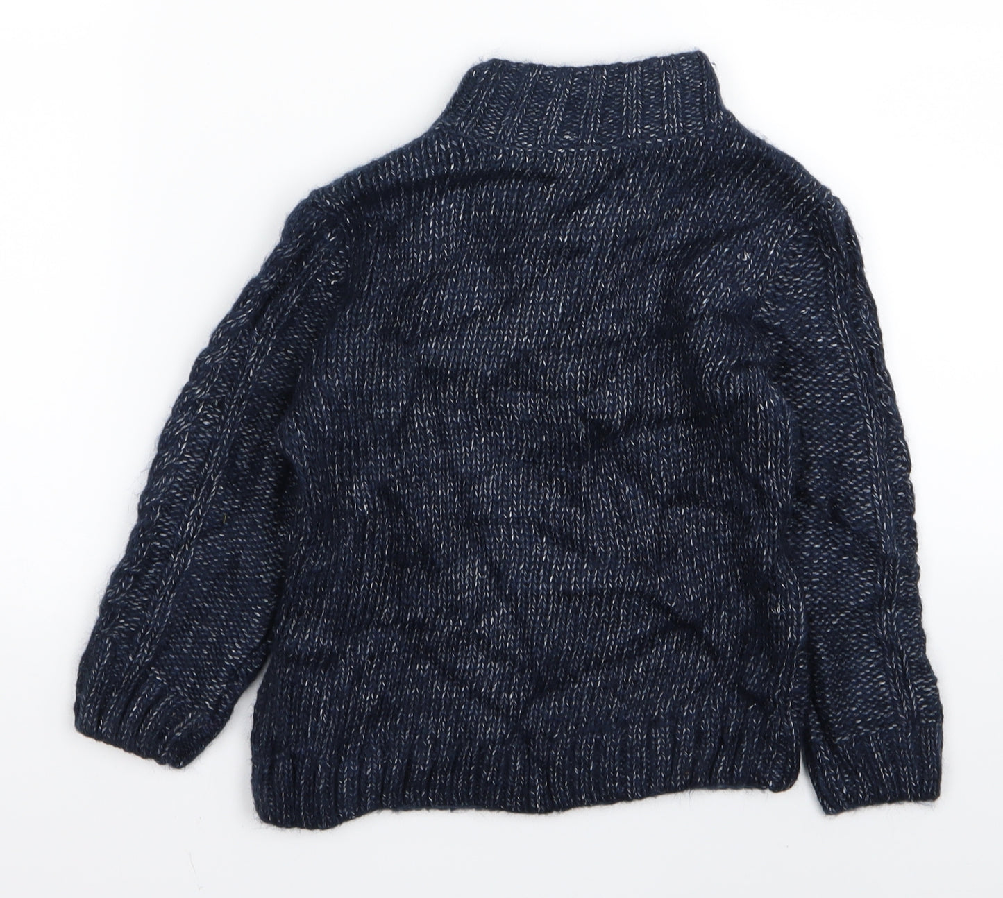 Matalan Boys Blue   Pullover Jumper Size 3-4 Years
