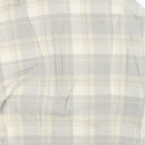 H&M Womens Grey Check  Jacket  Size 6