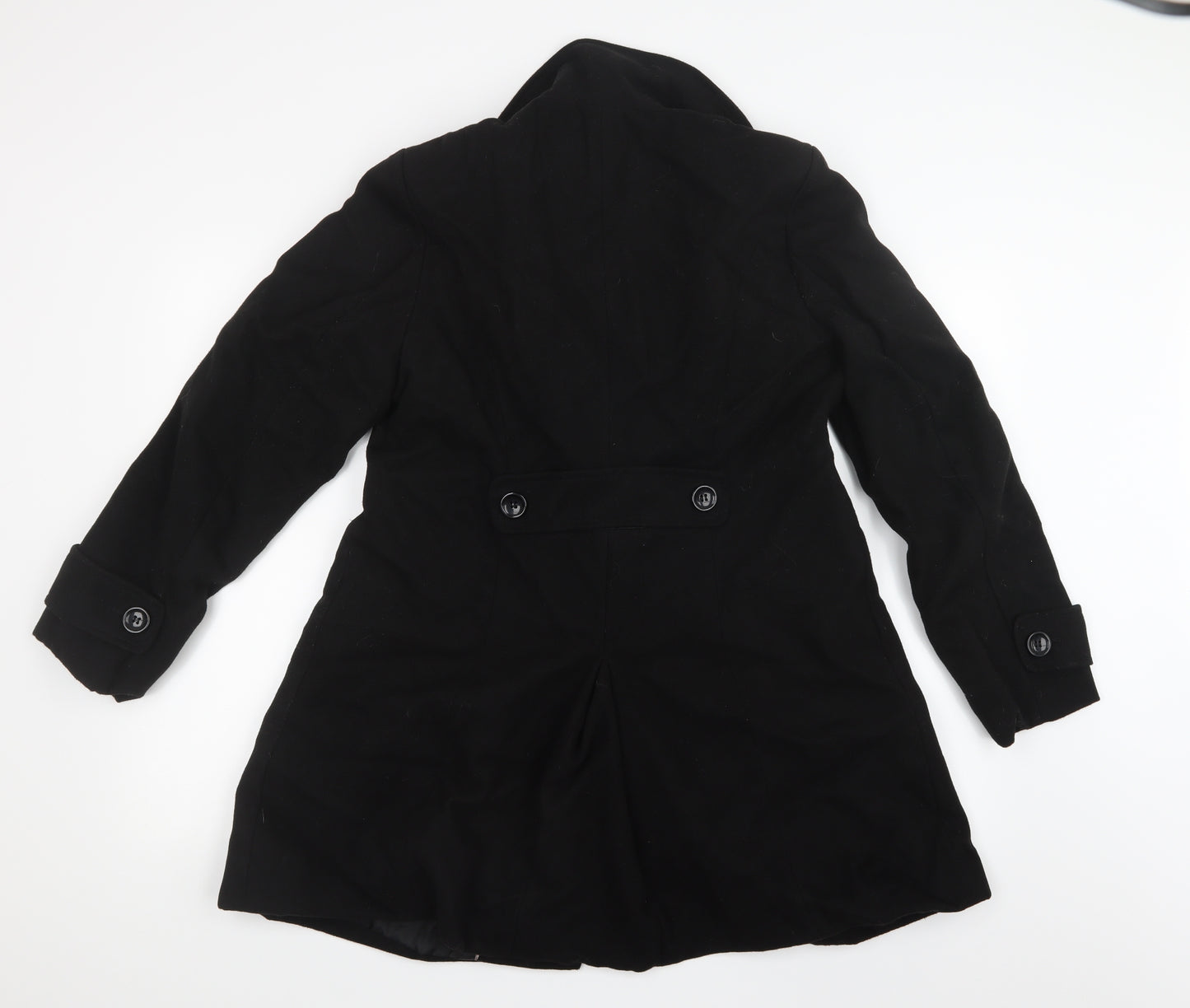 Marks and Spencer Womens Black   Parka Coat Size 14