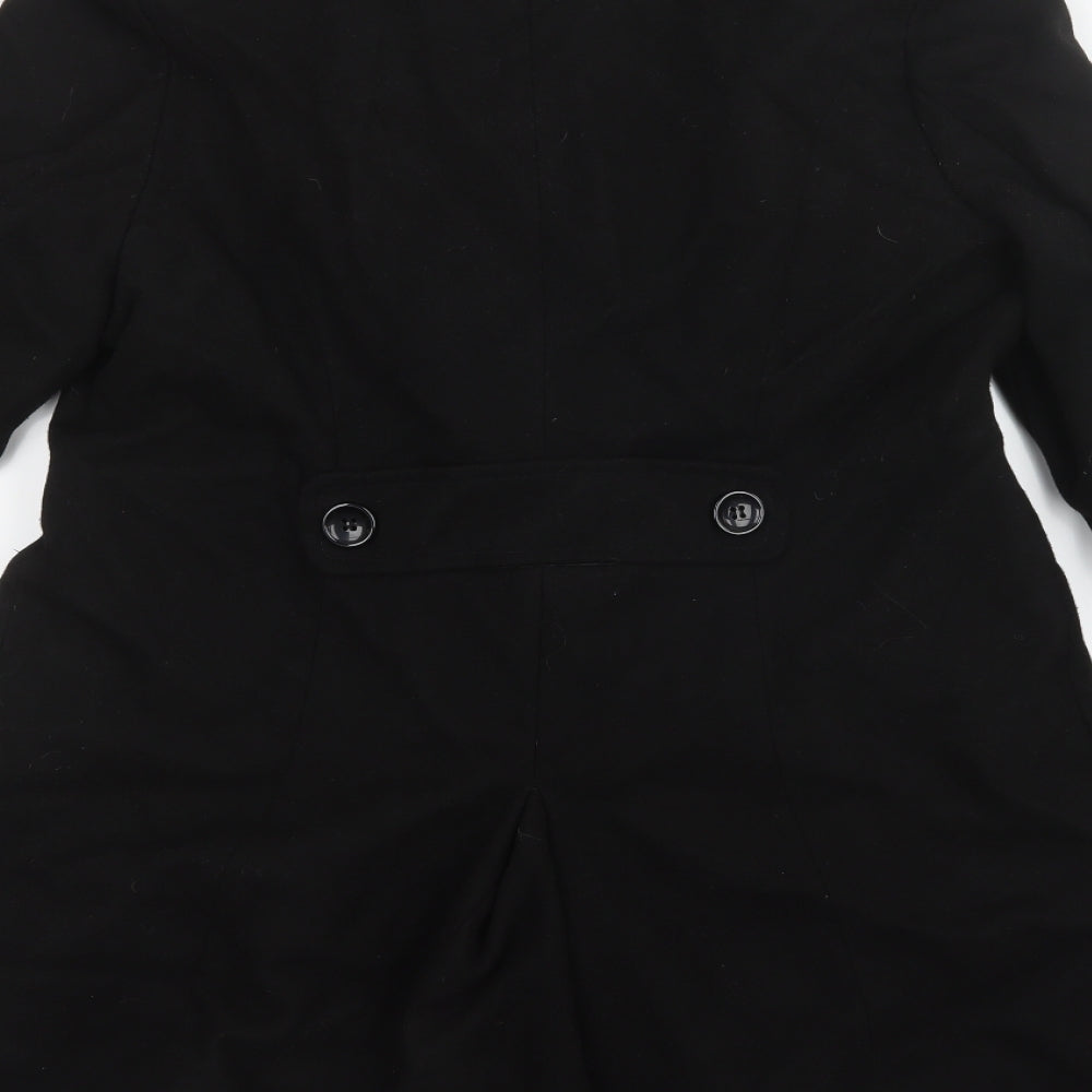 Marks and Spencer Womens Black   Parka Coat Size 14
