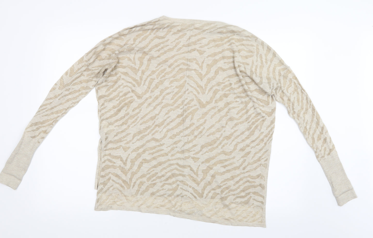 H&M Womens Beige   Basic T-Shirt Size XS