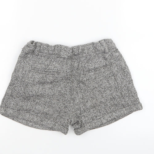 Matalan Girls Grey   Boyfriend Shorts Size 10 Years