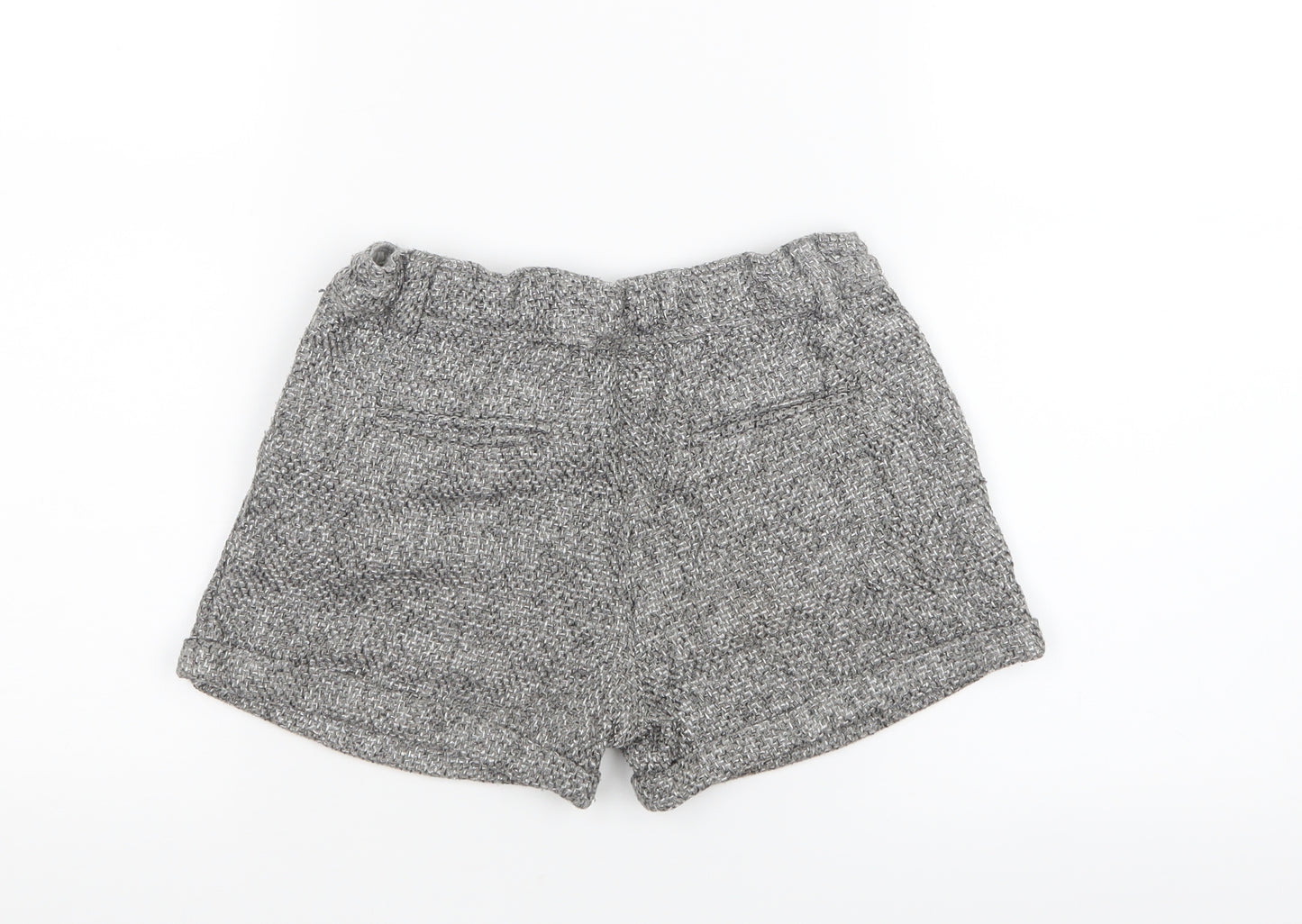 Matalan Girls Grey   Boyfriend Shorts Size 10 Years
