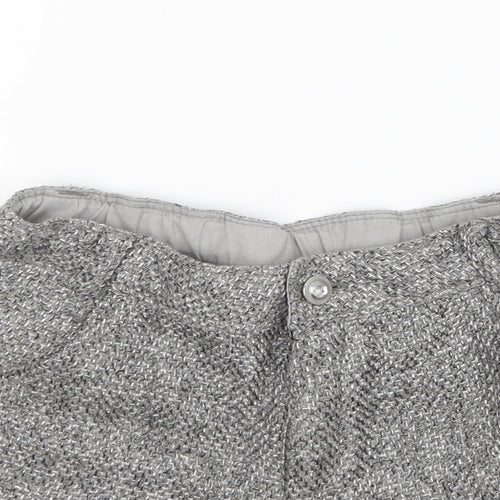 Matalan Girls Grey   Boyfriend Shorts Size 10 Years