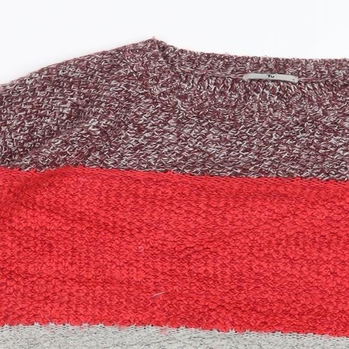 TU Womens Pink  Knit Pullover Jumper Size 14